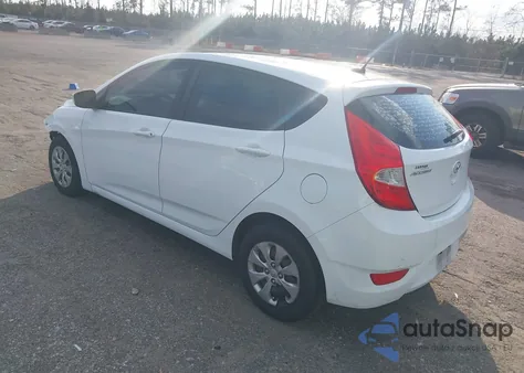 2017 Hyundai Accent Se z USA, uszkodzony, nr VIN KMHCT5AE1HU318916